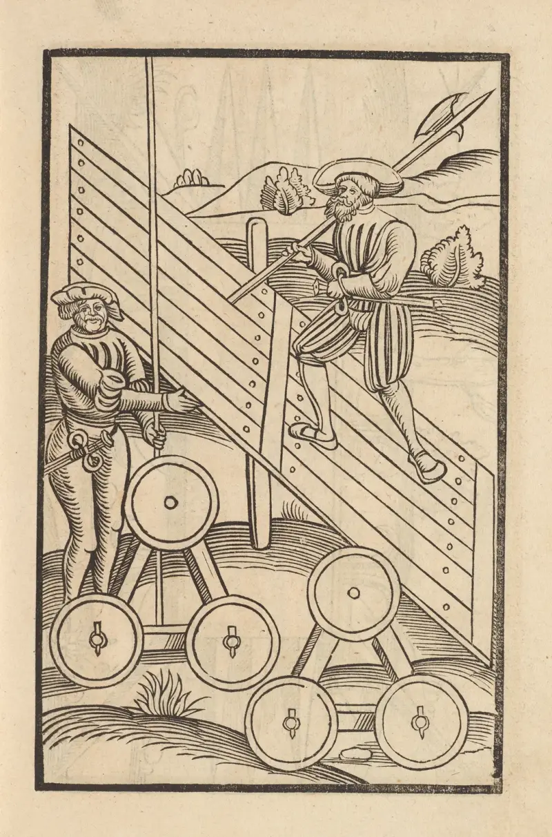 Vier Bücher der Ritterschafft Pl.119 av Flavius Vegetius Renatus