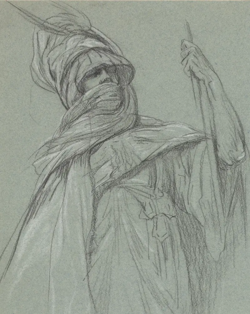 A Bedouin av Georges Jules Victor Clairin