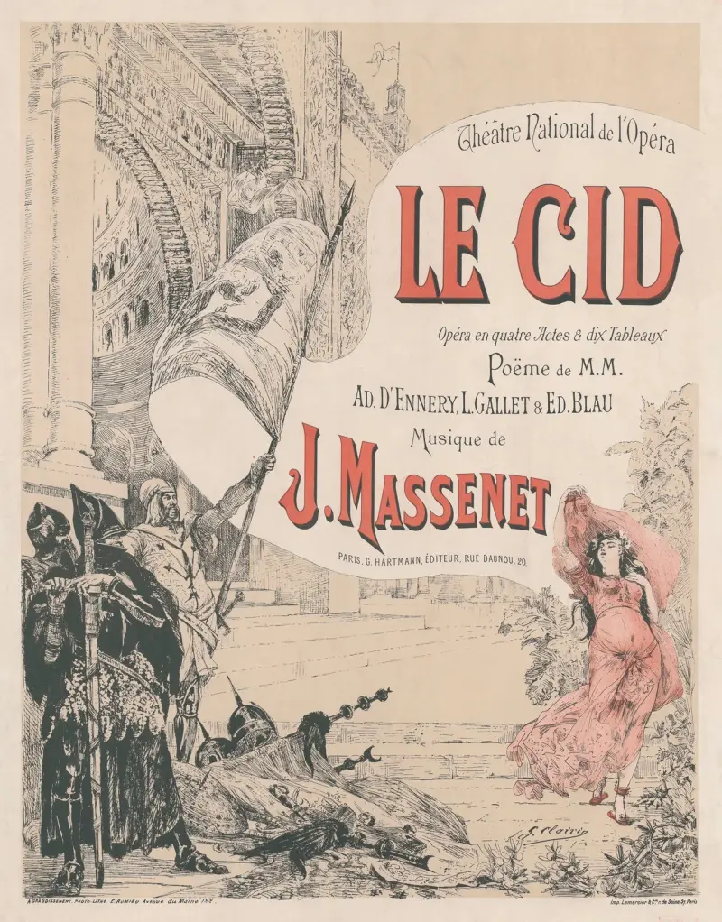 Le Cid od Julesa Masseneta, Georges Jules Victor Clairin