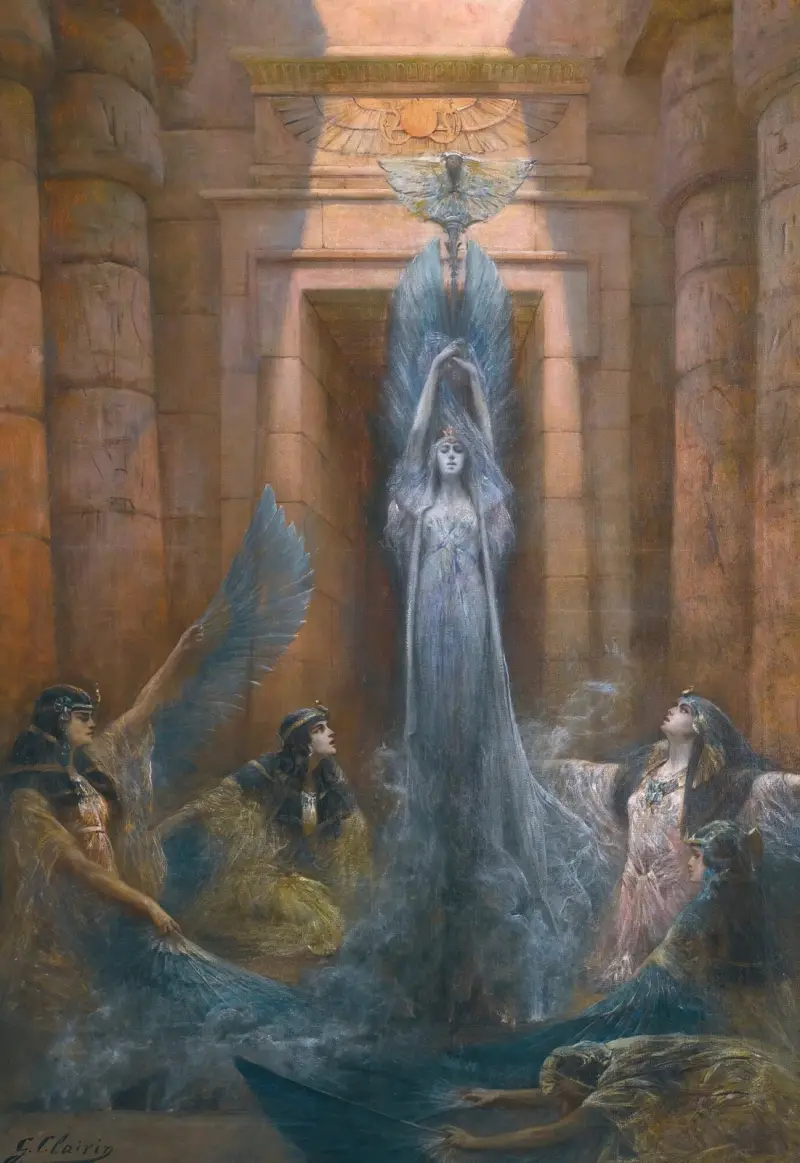 Bohyně Neit, Georges Jules Victor Clairin