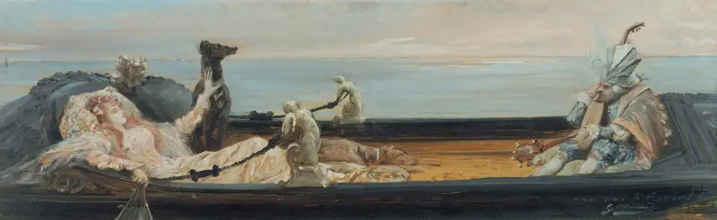 Gondola, Georges Jules Victor Clairin