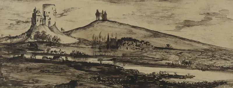 Saint-Goarshausen av Victor Hugo