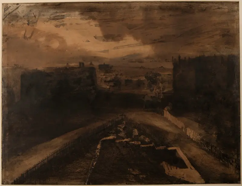 Blick auf Paris von Victor Hugo