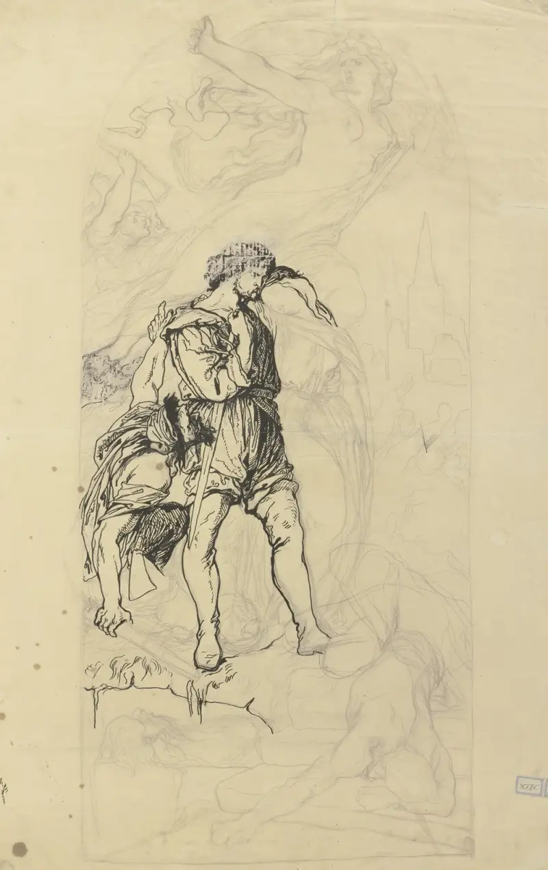 Charles and Amalie av Victor Müller