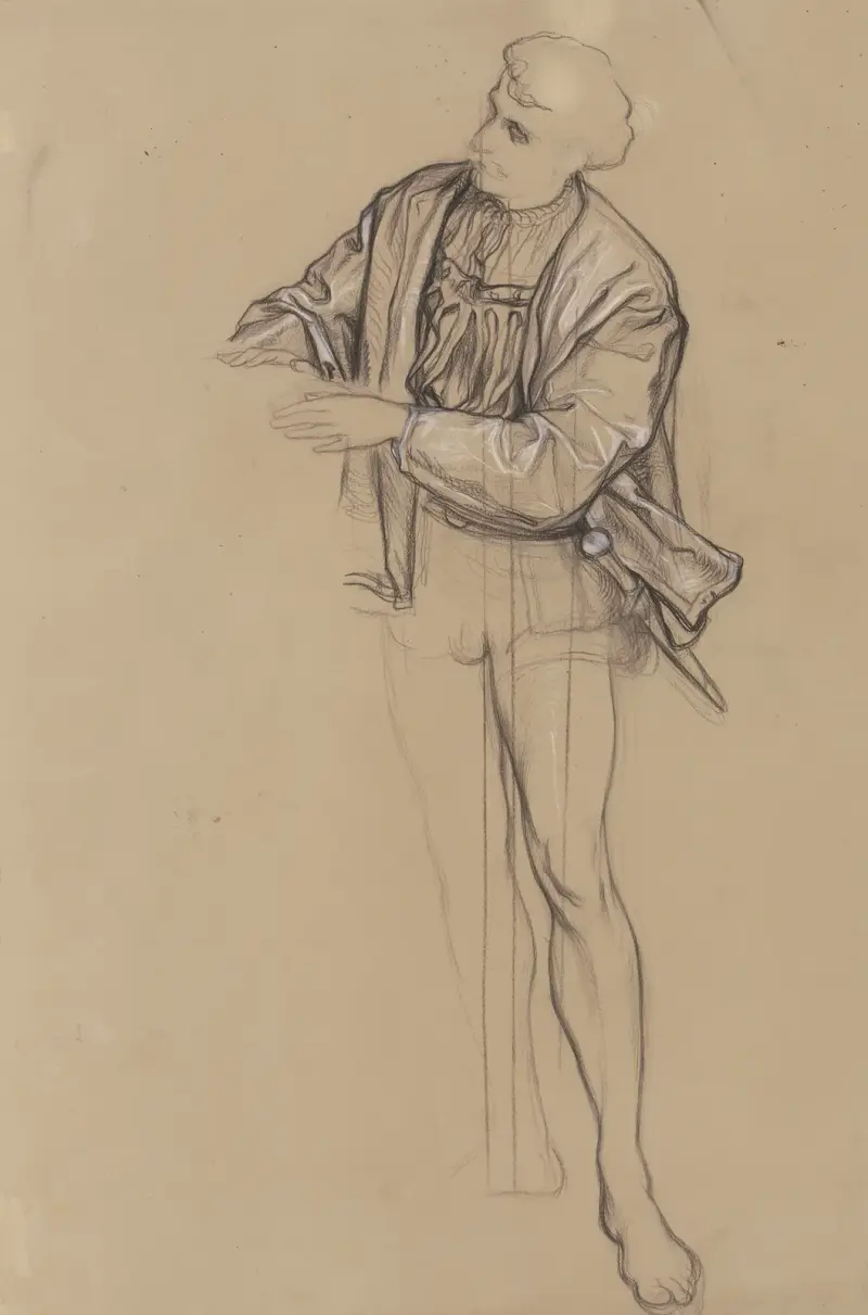 Horatio ur ‘Hamlet och Horatio’ av Victor Müller