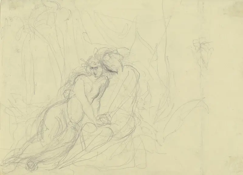 Titania och Bottom av Victor Müller
