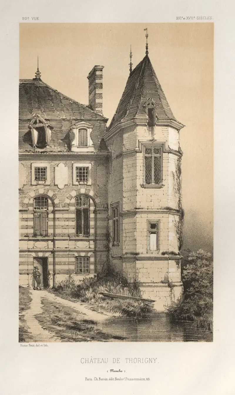 Château de Thorigny (Manche), Victor Petit