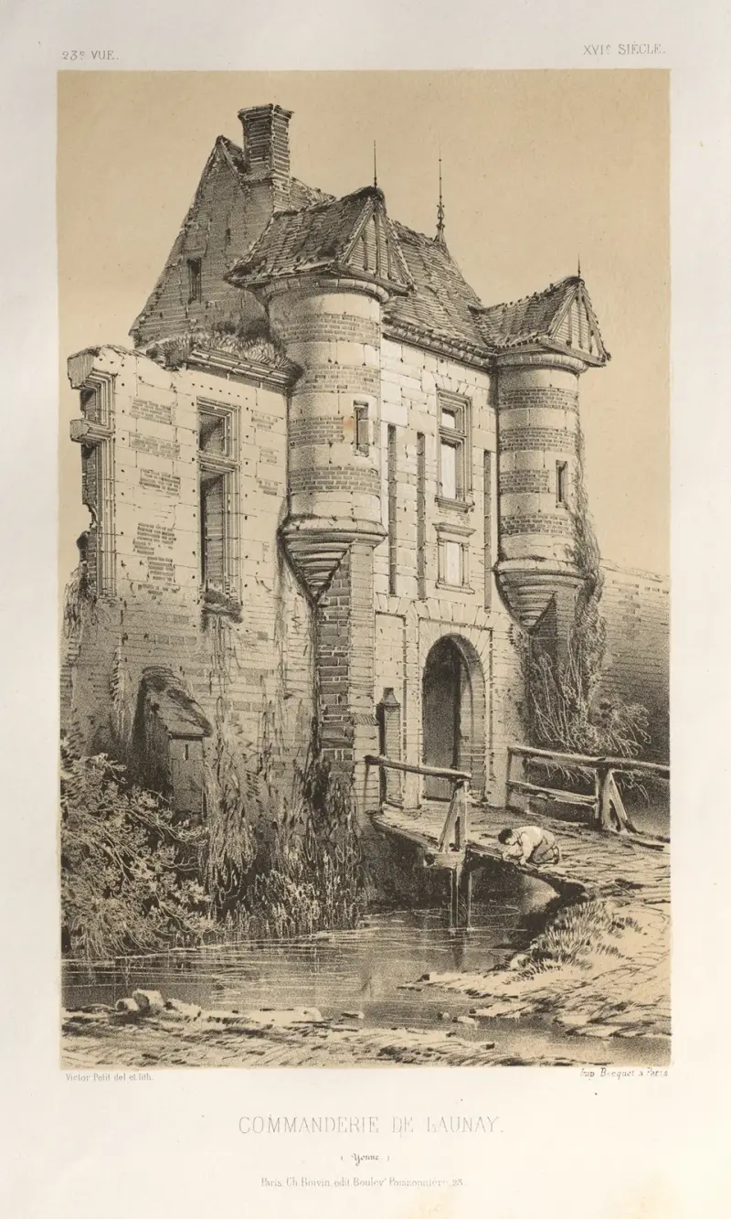 Komanderiet De Launay (Yonne), Victor Petit