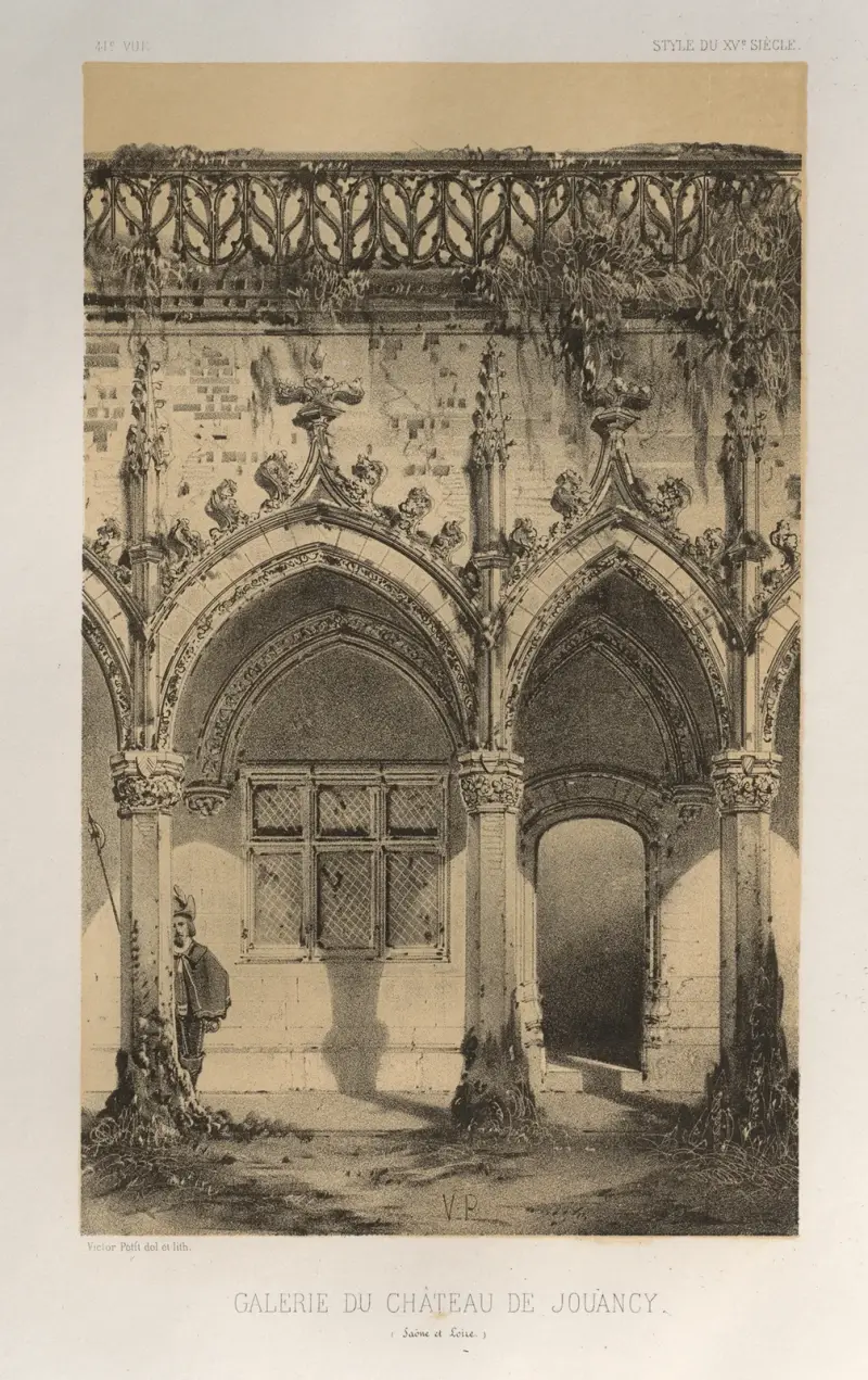 Galerie Du Château De Jouancy (Saône-et-Loire) von Victor Petit