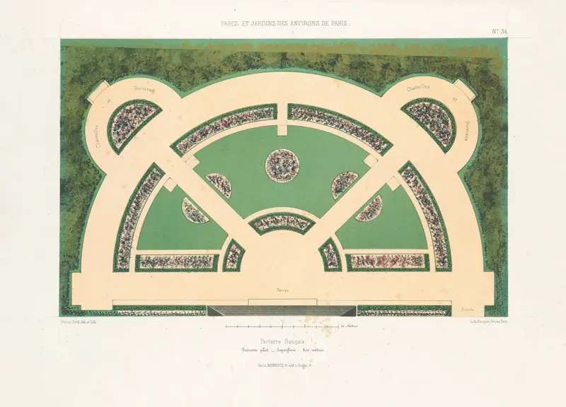 Parterre francais, Victor Petit