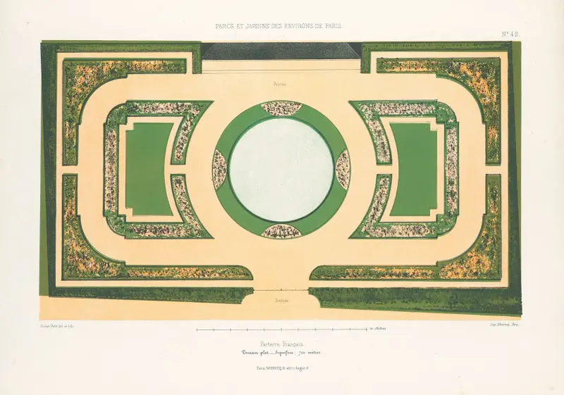 Französisches Parterre – Nr. 4 von Victor Petit