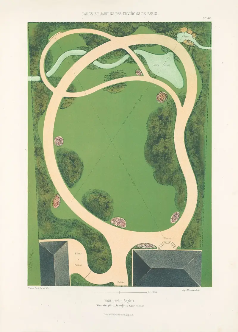 Kleiner englischer Garten – Nr. 1 von Victor Petit