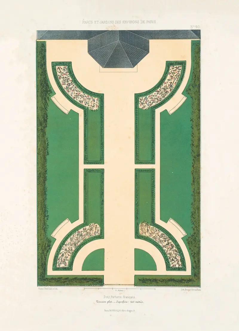 Petit Parterre français – Nr. 1 von Victor Petit