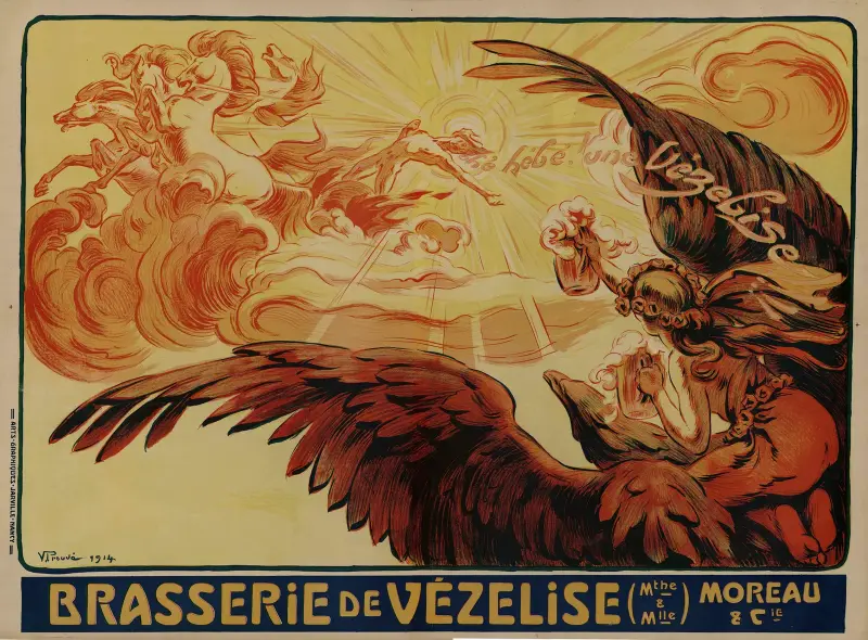 Brasserie de Vézelise Moreau & Cie av Victor Prouvé