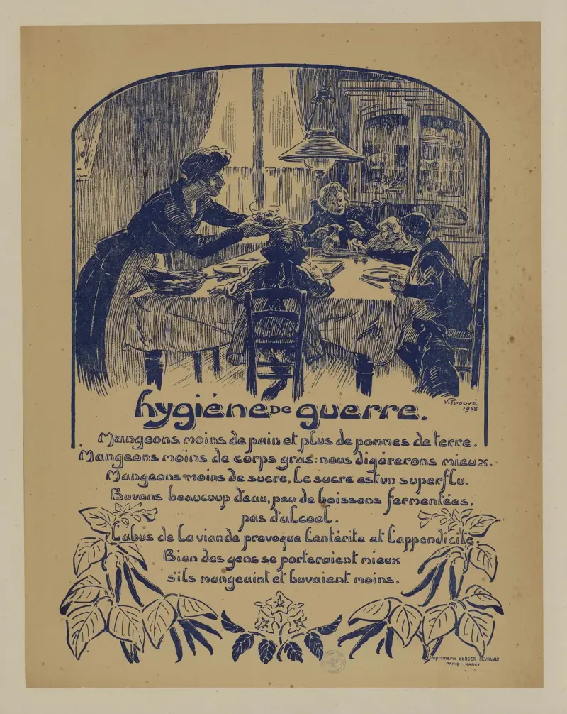 Hygiène de guerre av Victor Prouvé