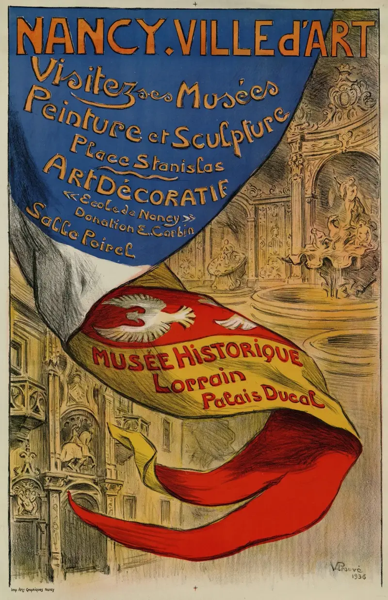 Nancy ville d’art, visitez ses musées… av Victor Prouvé