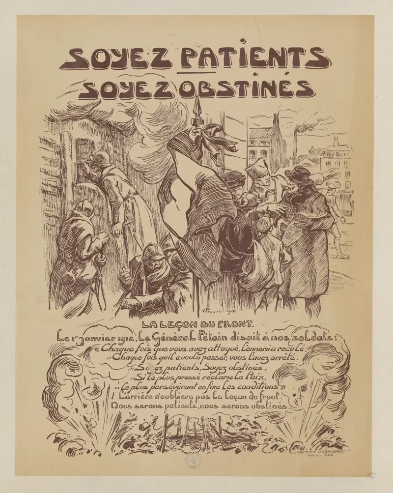 Soyez patients, soyez obstinés av Victor Prouvé