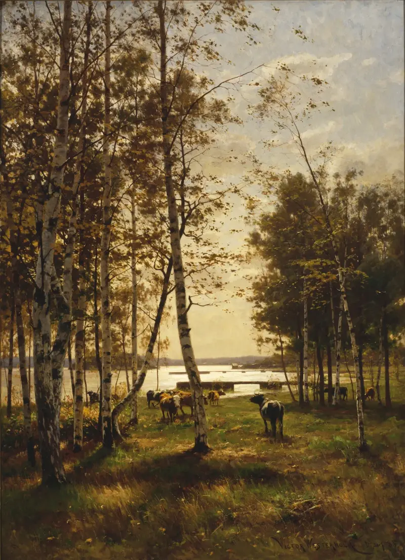 En oktoberdag på Åland av Victor Westerholm