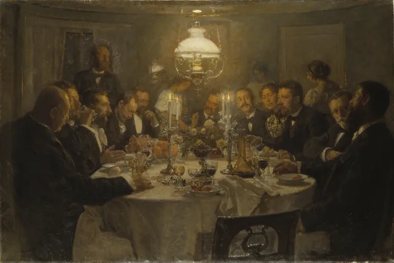 An Artist’s Gathering av Viggo Johansen