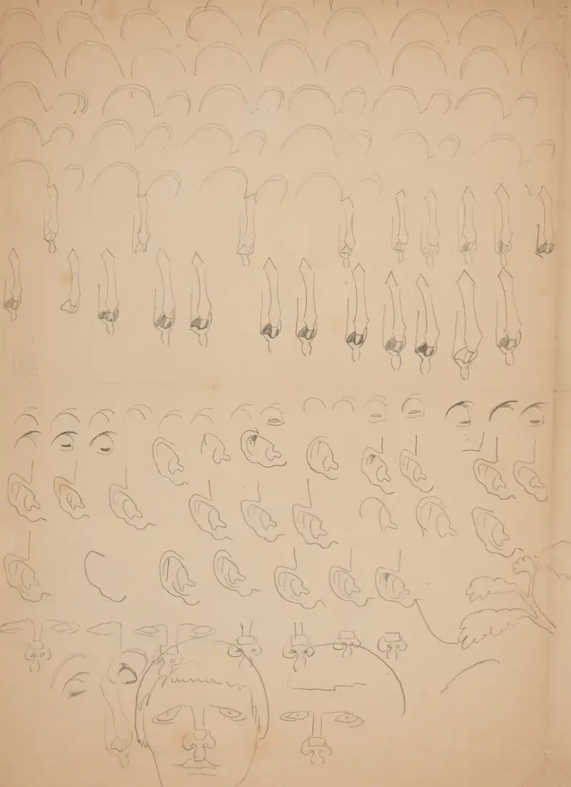 Original drawings 28 av Viking Eggeling