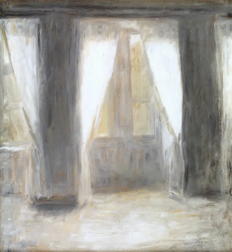 Dagligstuen på Frederiksberg Allé av Vilhelm Hammershøi