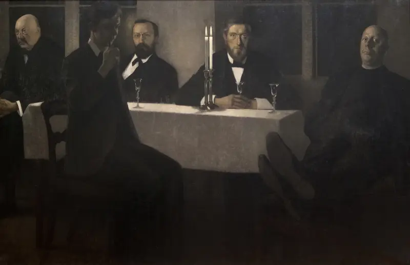 Pět portrétů, Vilhelm Hammershøi