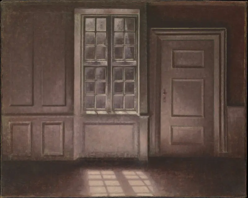 Měsíční svit, Strandgade 30, Vilhelm Hammershøi