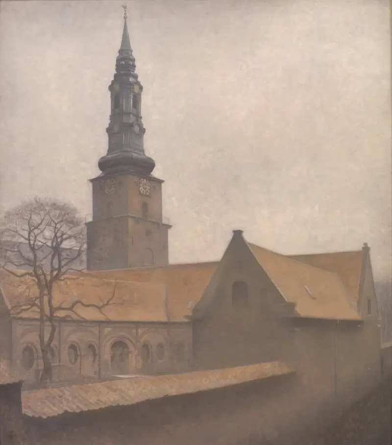 S:t Peters kyrka, Köpenhamn av Vilhelm Hammershøi