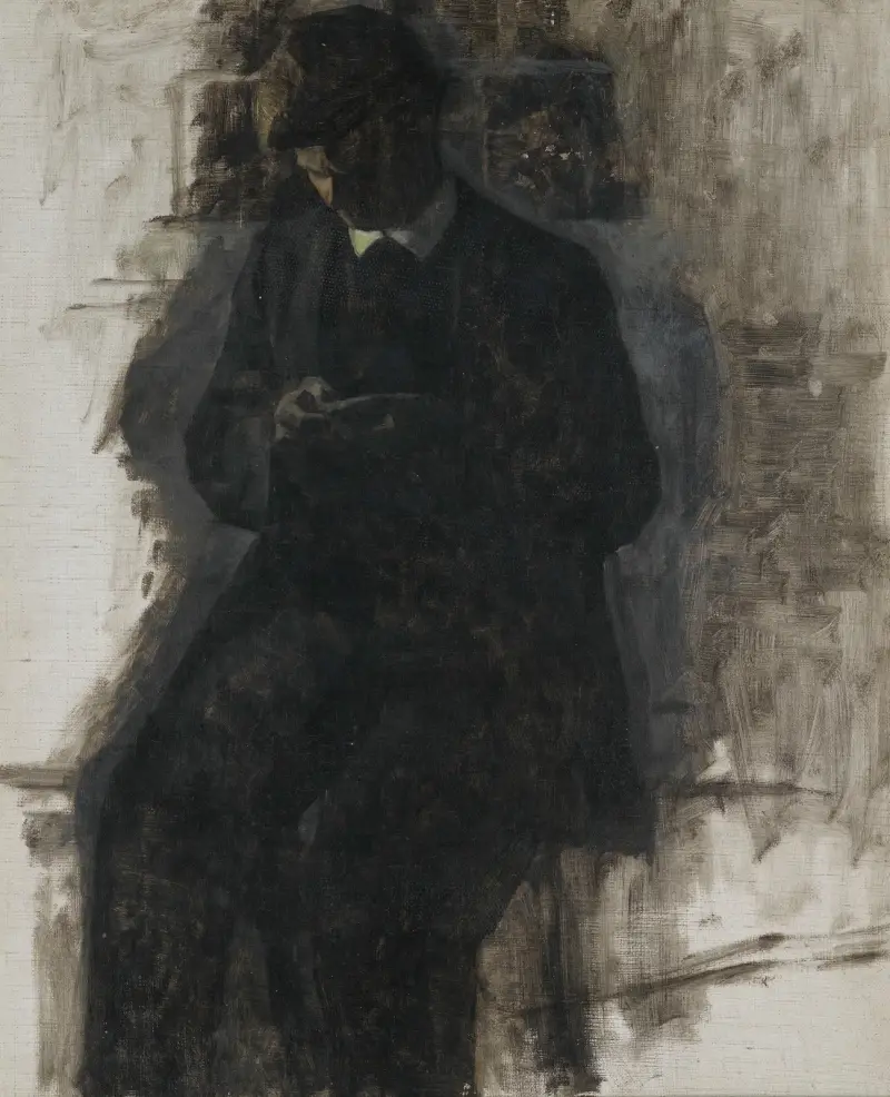 Studie für den Münzsammler von Vilhelm Hammershøi