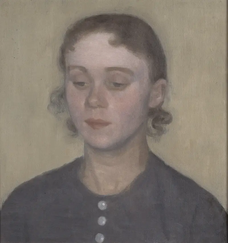 The Artist’s Wife, Ida Hammershøi, née Ilsted av Vilhelm Hammershøi