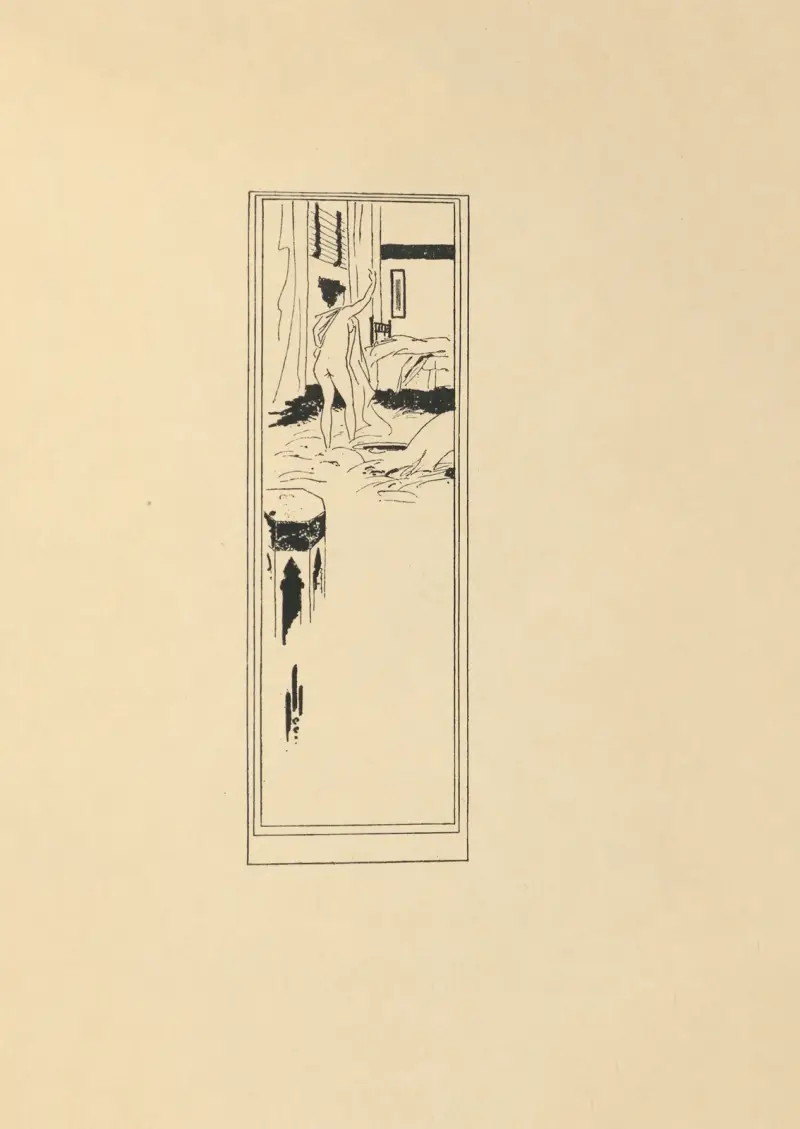 Záložka do knihy – Nr. 2, Aubrey Vincent Beardsley