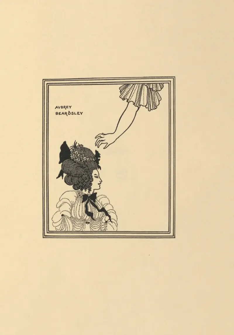 An Athenian Woman. From The ‘Lysistrata of Aristophanes’ av Aubrey Vincent Beardsley