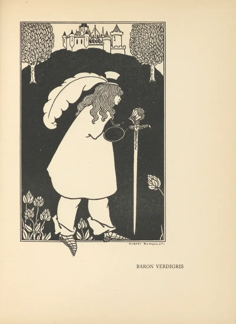 Baron Verdigris, Aubrey Vincent Beardsley