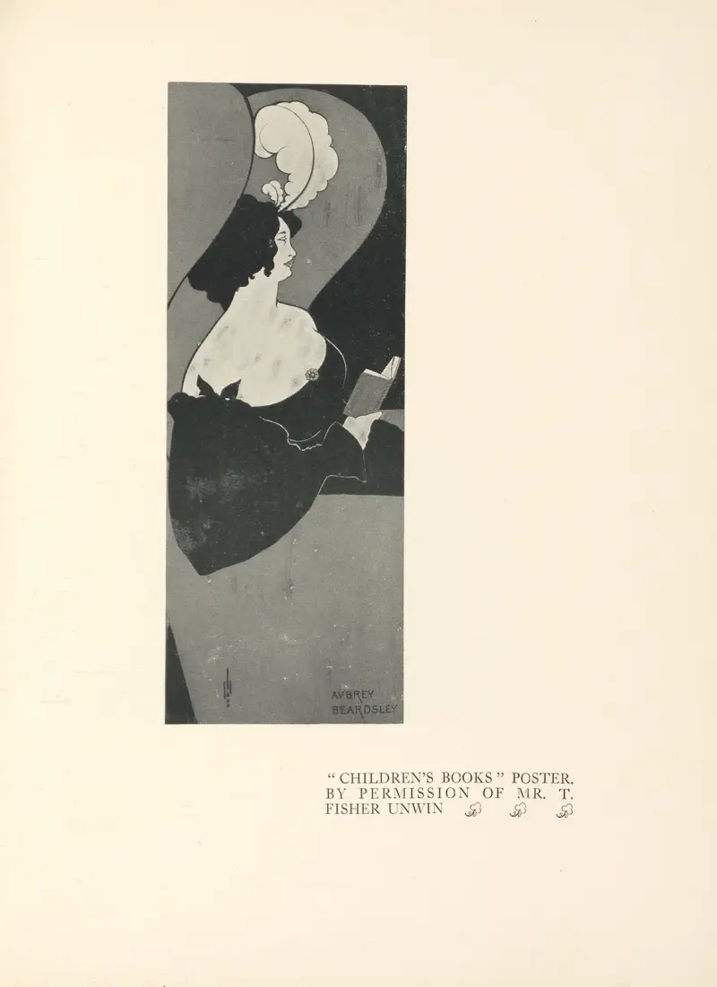 Kinderbuchplakat von Aubrey Vincent Beardsley