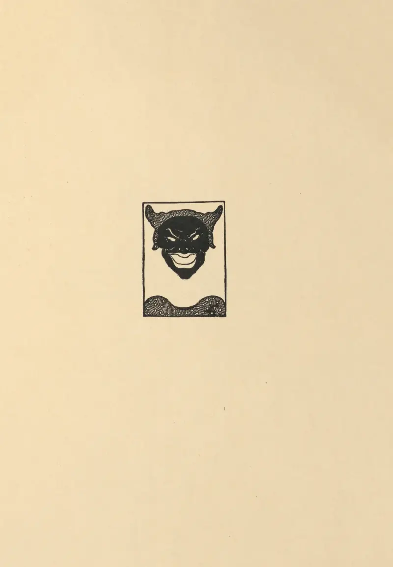 Cover Design (Back). From Balzac’s ‘La Comédie Humaine’ – nr 2 av Aubrey Vincent Beardsley