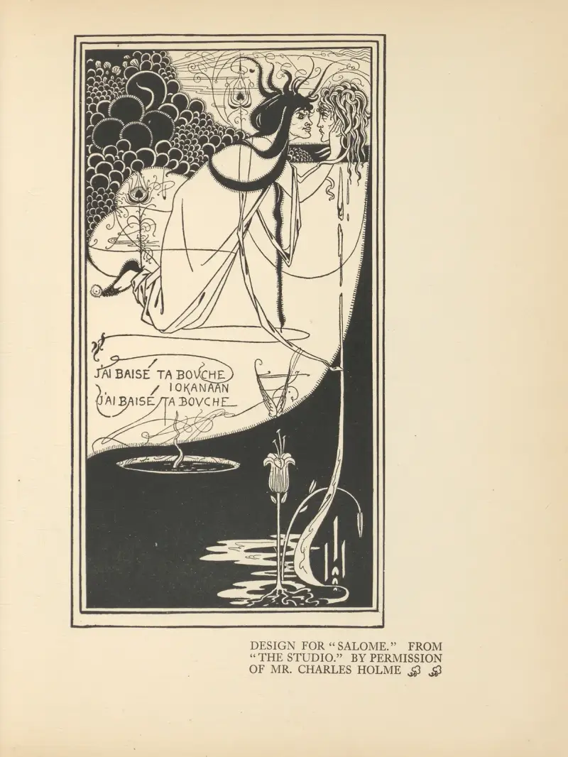 Návrh pro „Salome“, Aubrey Vincent Beardsley