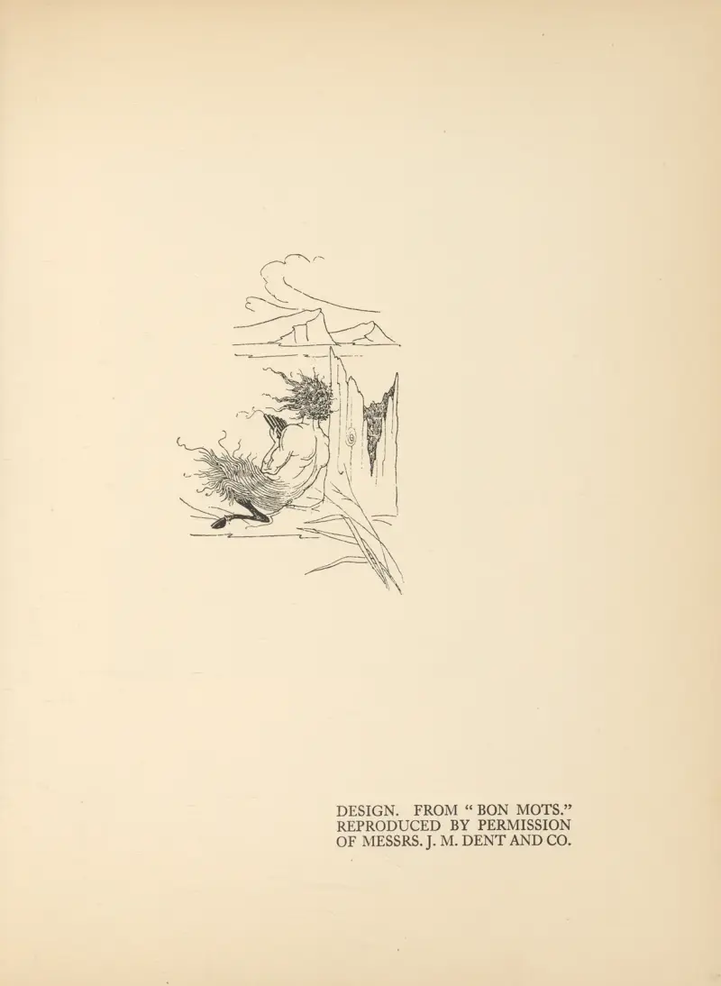 Design. Z „Bon Mots“ – Nr. 1, Aubrey Vincent Beardsley