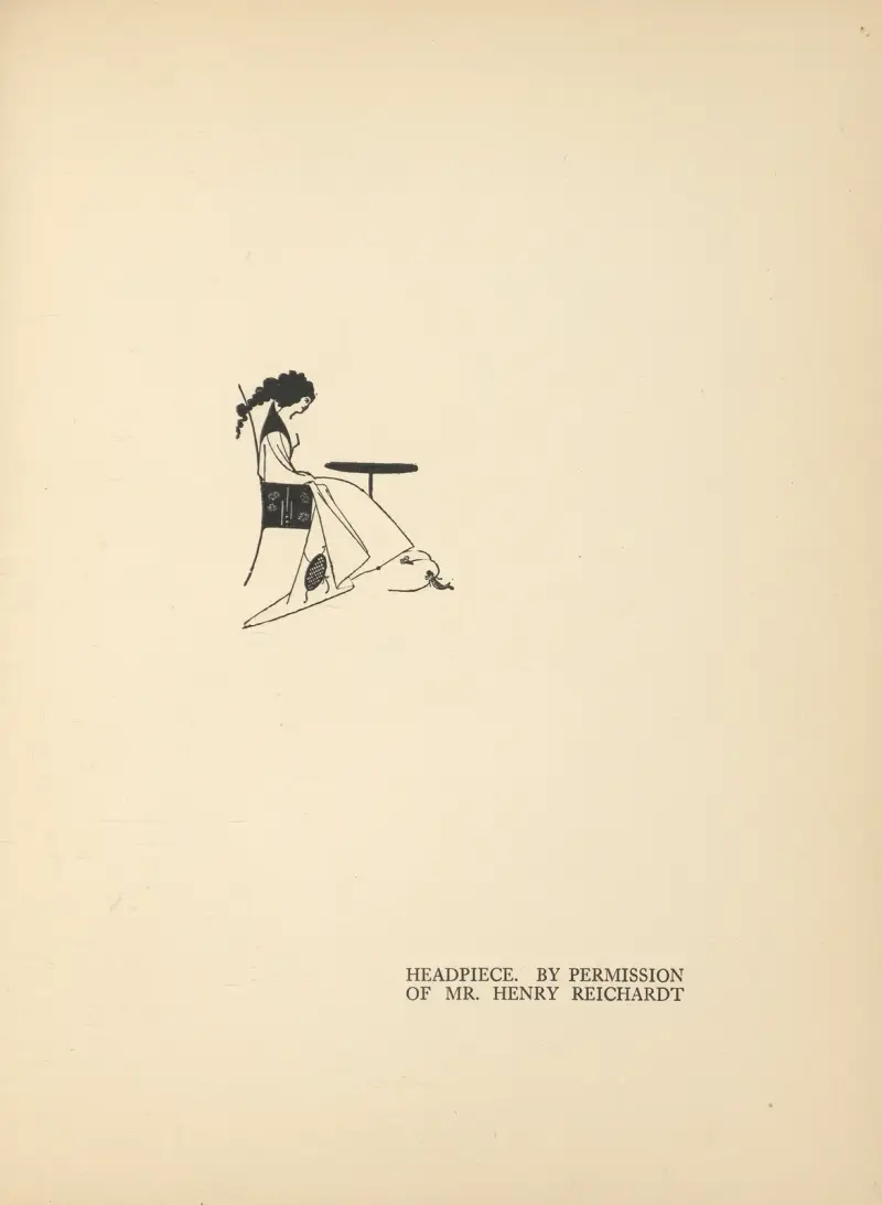 Kopfstück – Nr. 2 von Aubrey Vincent Beardsley