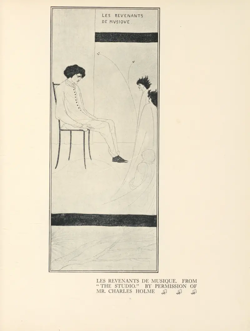 Les Revenants de Musique av Aubrey Vincent Beardsley