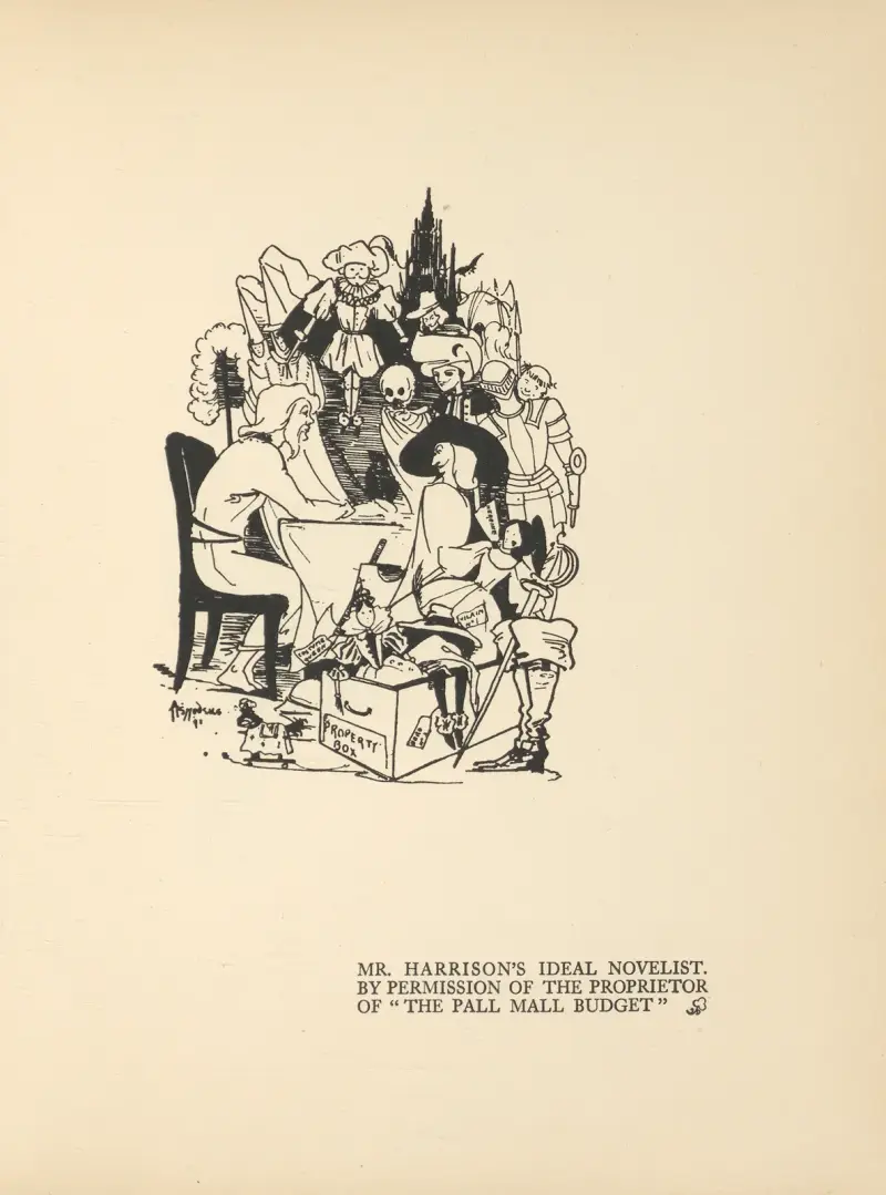 Mr. Harrison’s Ideal Novelist av Aubrey Vincent Beardsley