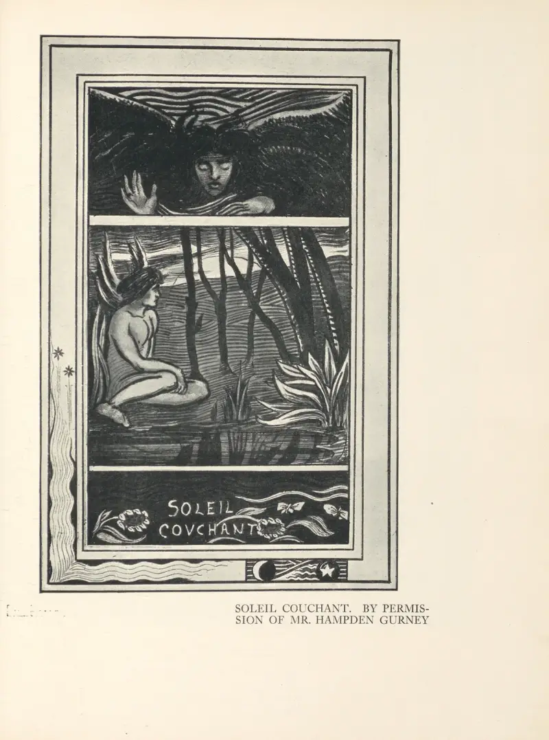 Zapadající slunce, Aubrey Vincent Beardsley