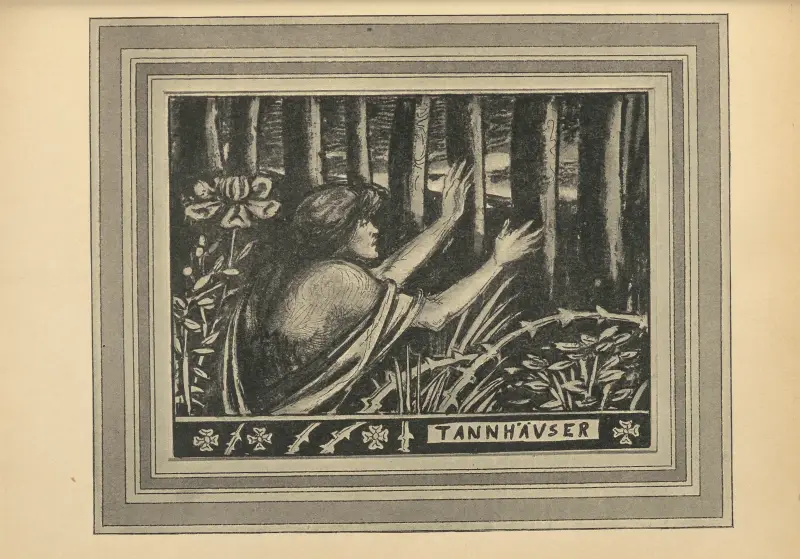 Tannhäuser – Nr. 2 von Aubrey Vincent Beardsley