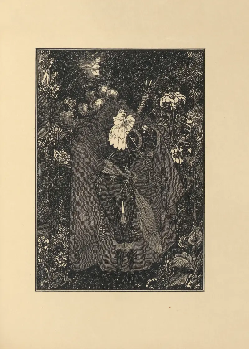 The Abbé. From ‘The Savoy’ No.1 av Aubrey Vincent Beardsley