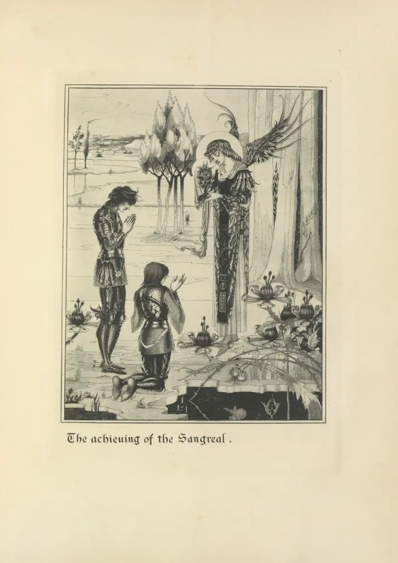 The Achieving of the San Greal av Aubrey Vincent Beardsley