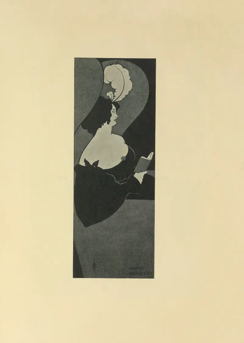 Plakat „Książki dla dzieci”, Aubrey Vincent Beardsley