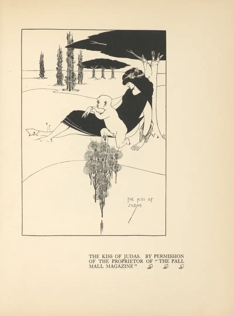Judaskyssen av Aubrey Vincent Beardsley