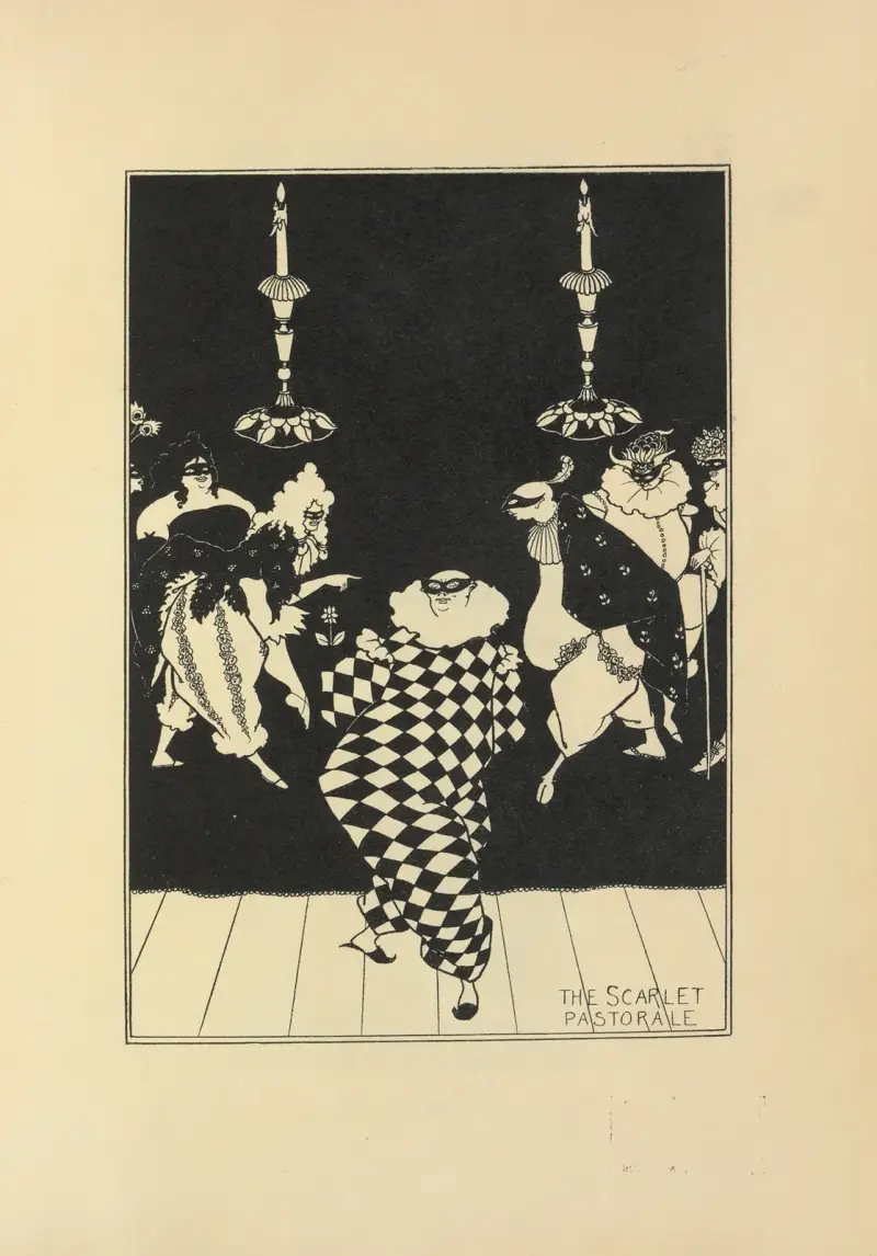 Szkarłatna pastoralna, Aubrey Vincent Beardsley