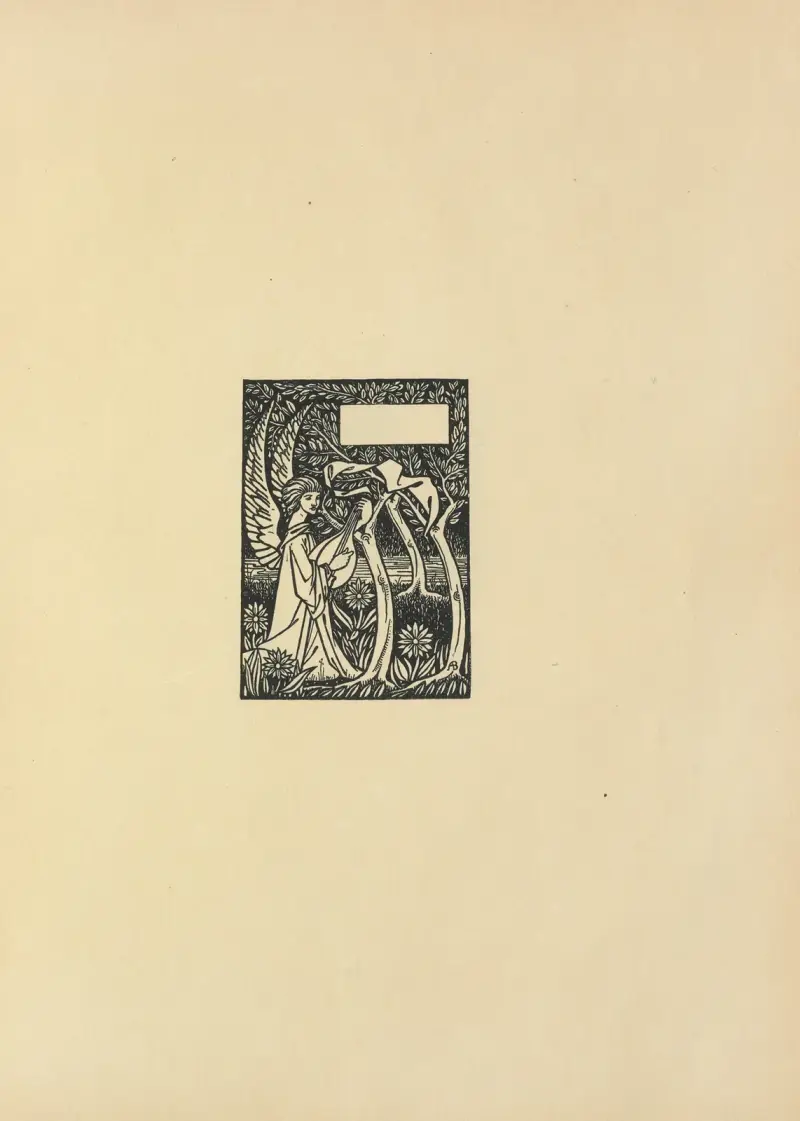 Vignette From ‘Le Morte Darthur’, 1897 – nr 6 av Aubrey Vincent Beardsley