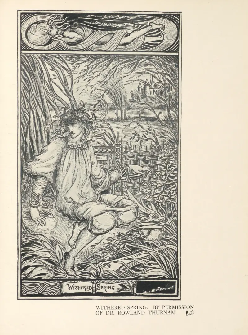Verwelkter Frühling von Aubrey Vincent Beardsley