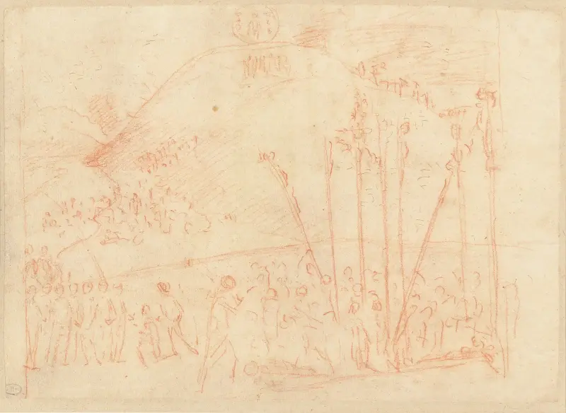 De tiotusendas martyrium av Vittore Carpaccio